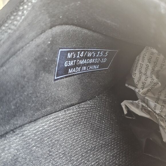 Kizik Madrid Eco Knit Mens Size 14 Triple Black Fast Handsfree Athletic Shoes - Picture 2 of 8